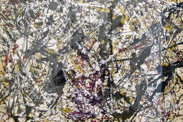 Jackson Pollock's iconic works will be displayed in Rome this fall. Courtesy Sharon Mollerus.