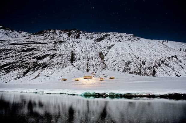 Heli-skiing is one of the most popular activities offered at Minaret Station in New Zealand.