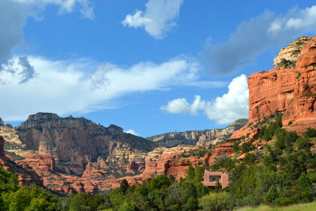 Arizona Sedona Mii Amo Resort canyon rocks