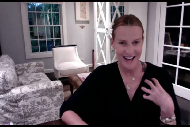 India Hicks talking with the Indagare Design Club.