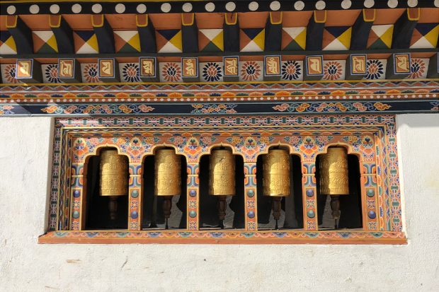 Dzong temple detail in Punakha. Photo by Caroline Hanson, courtesy Indagare