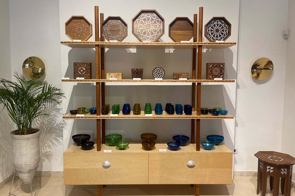 Turquoise Mountain Showroom, Jordan Indagare Travel