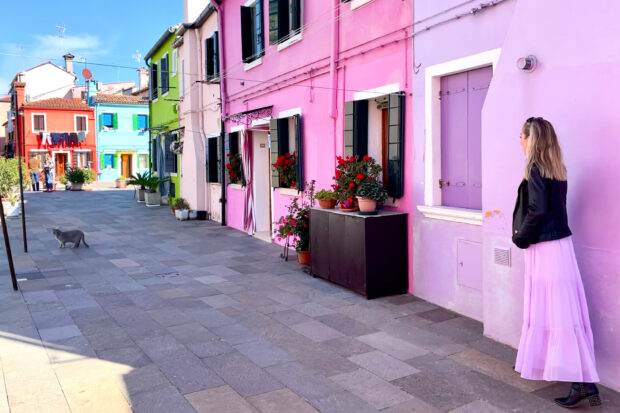 A small, contained destination like Venice offers the chance to explore nearby islands—like colorful Burano—without venturing too far outside of your comfort zone. Photo courtesy of Elizabeth Harvey