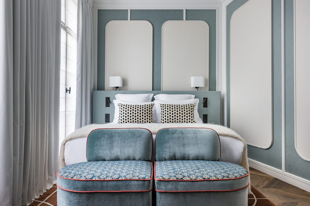 Deluxe Room by Jerome Galland courtesy Pavillon Faubourg Saint-Antoine