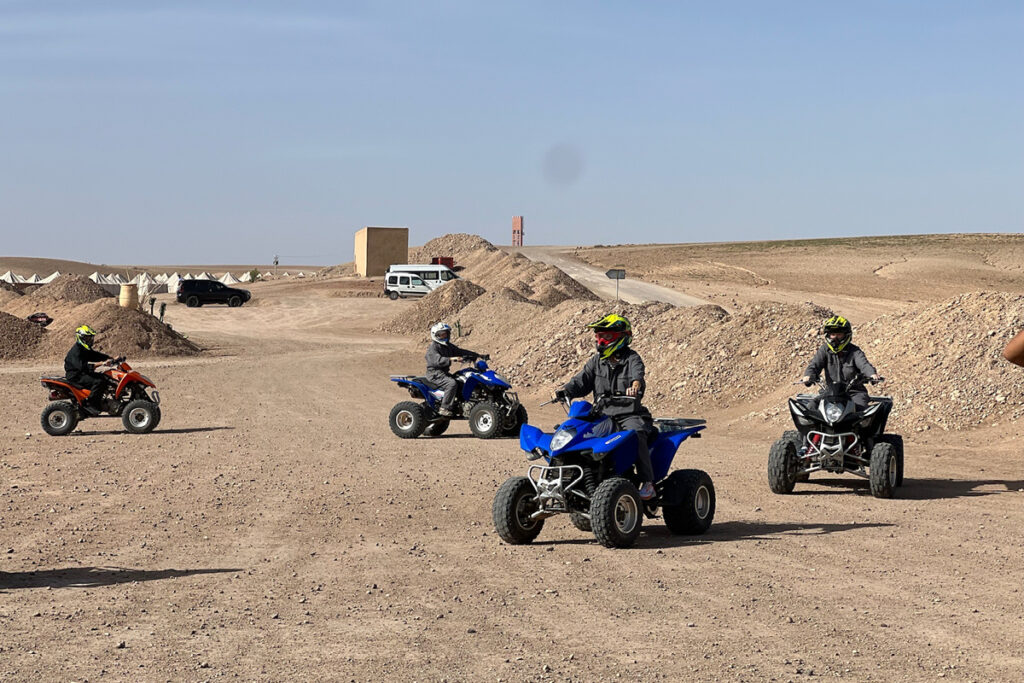 Group fun in Morocco