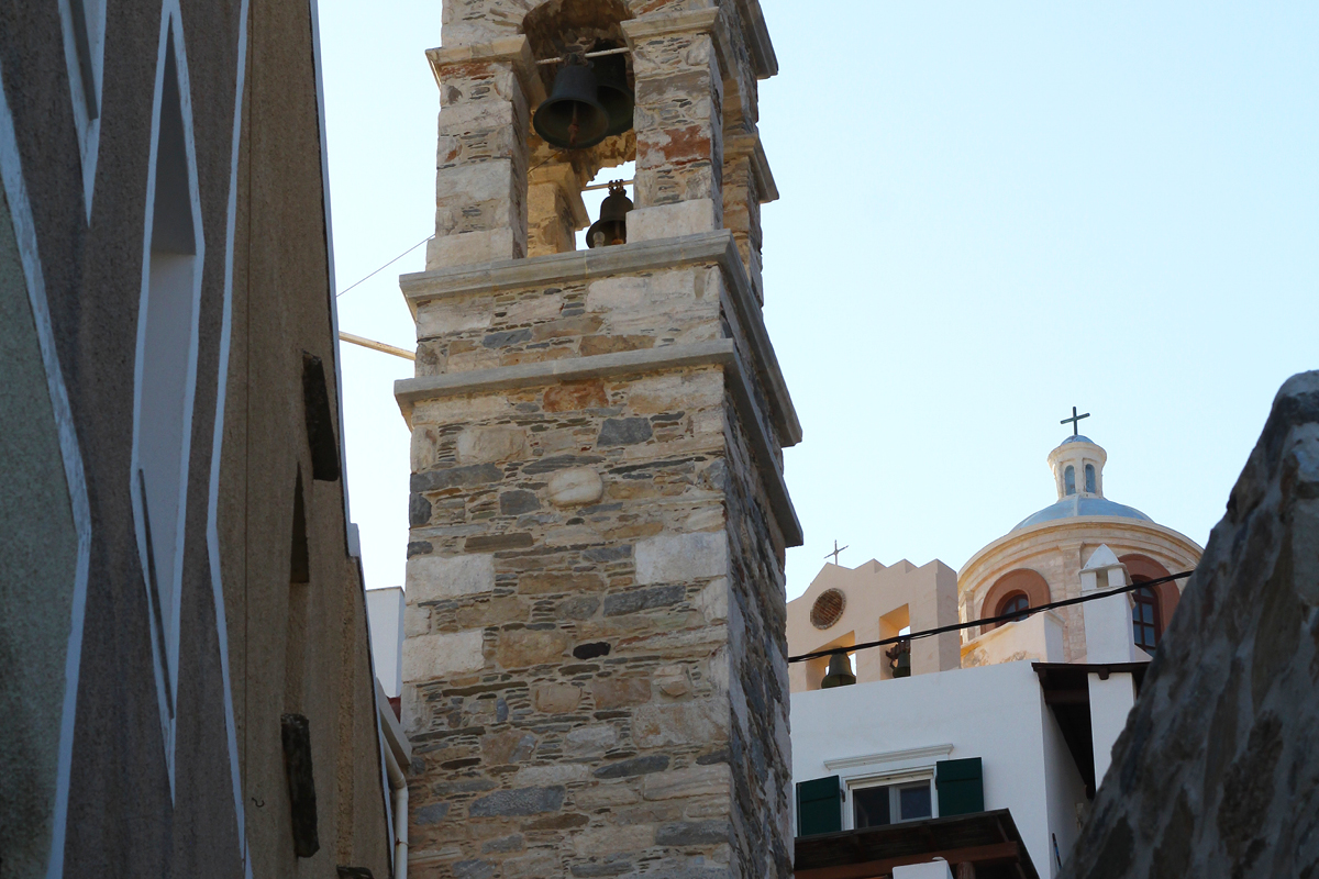 Catholic Cathedral of Saint George Syros Greece Exterior