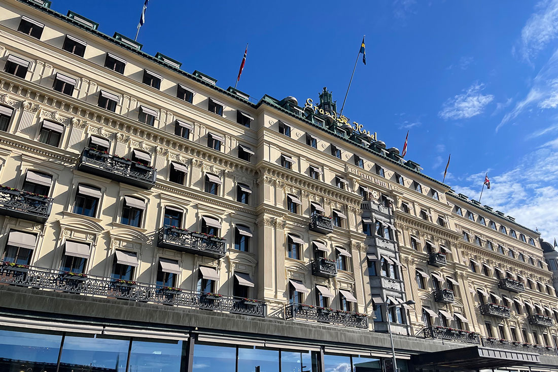 Grand Hotel Stockholm. Photo by Bridget McElroy courtesy Indagare