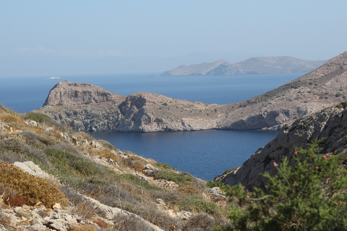 View of Syros Greece Sydney Lapin