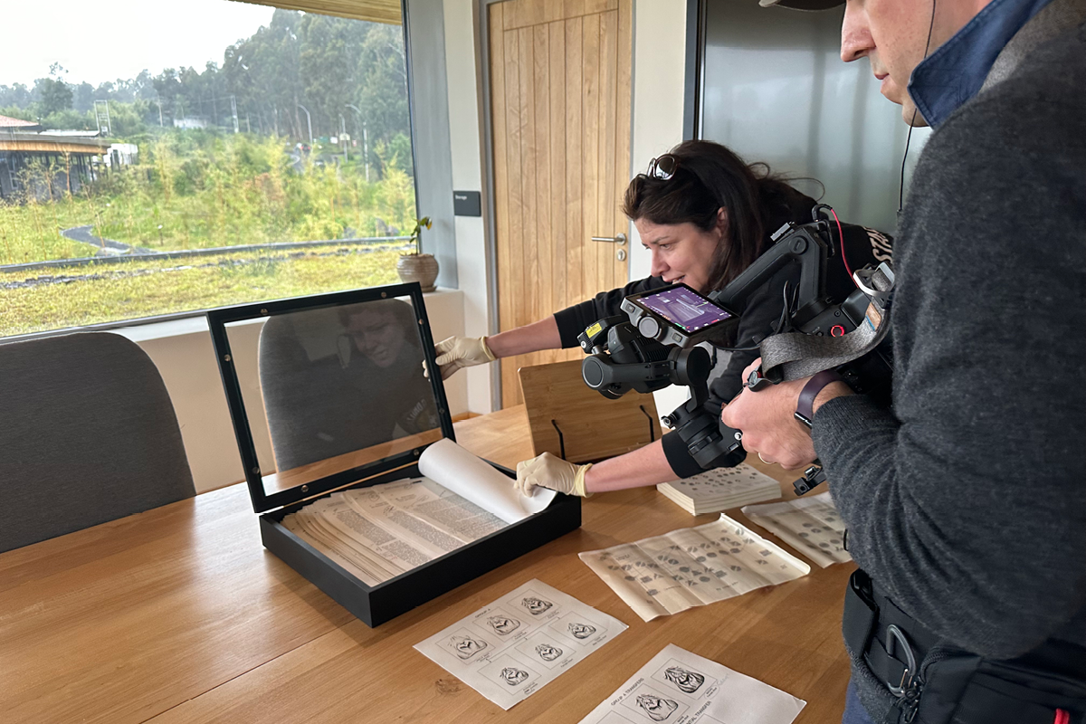 Dian Fossey Filming