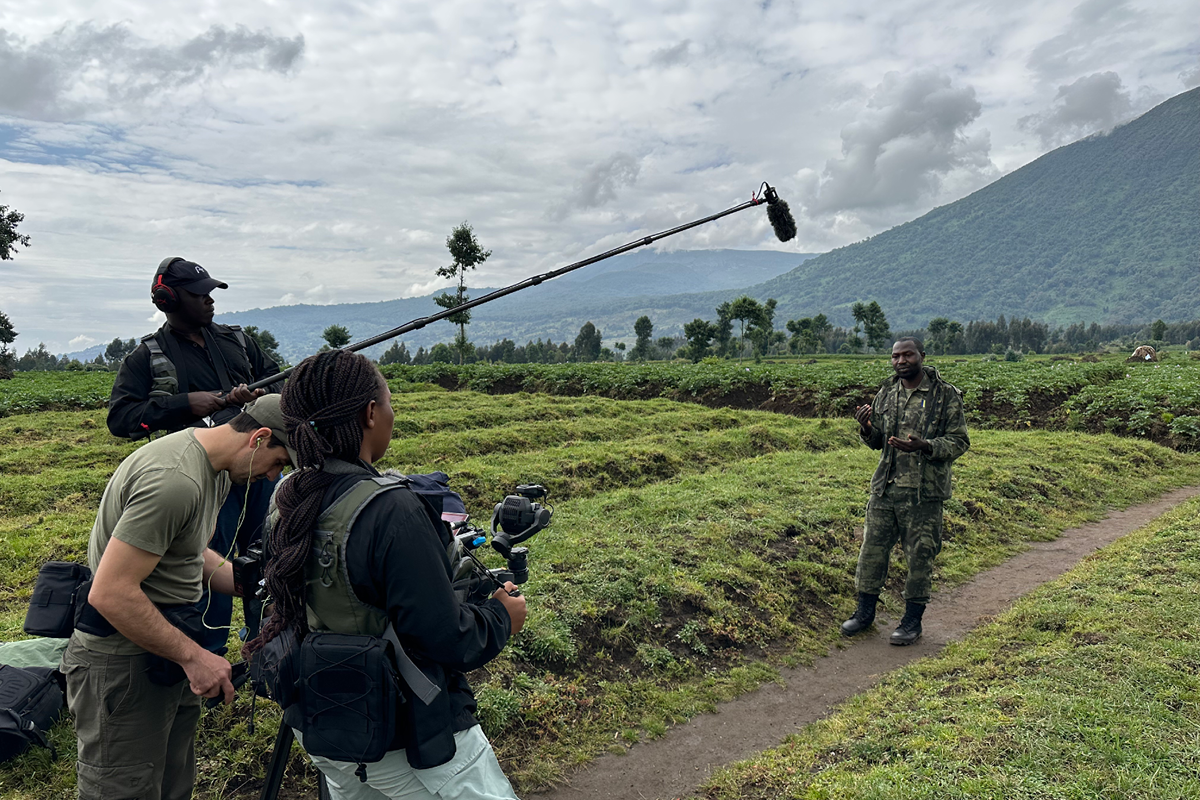 Filming for BOA in Rwanda