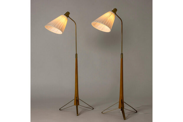 Floor lamps. Courtesy 1stDibs