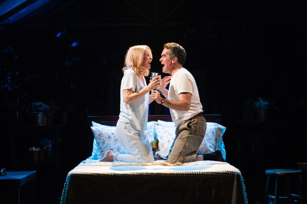 Kelli O'Hara and Brian d'Arcy James in Days of Wine and Roses. Photo by Ahron R Foster, courtesy Boneau/Bryan-Brown 