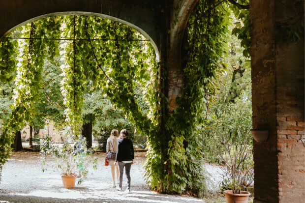 Exploring in Modena. Photo by Federica Marhci