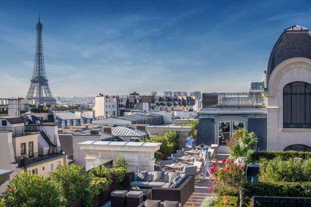 Le Rooftop, The Peninsula Paris. Courtesy The Peninsula Paris