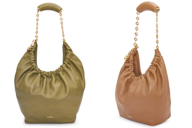 The Loewe Squeeze Bag. Photos courtesy Loewe