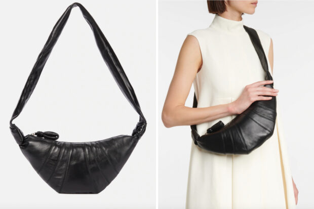 Lemaire Croissant Shoulder Bag. Photos courtesy Mytheresa