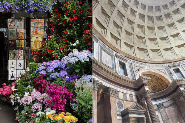 Scenes from Paris and Rome. Photos by Sydney Lapin and Jen Barr, courtesy Indagare