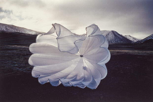 Parachute in Iceland (West) by Gabriel Orozco at 