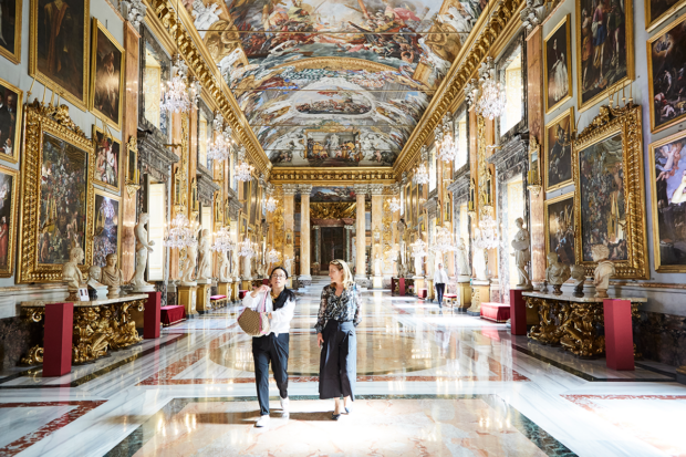 Great Hall at Palazzo Colonna. Photo by Jolie Goodson, courtesy Indagare