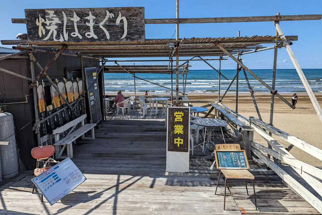 Chirihama Beach shack