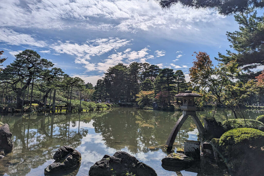 Kenrouken Gardens in Kanazawa