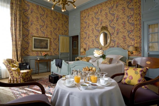 Room at La Mirande in Avignon France
