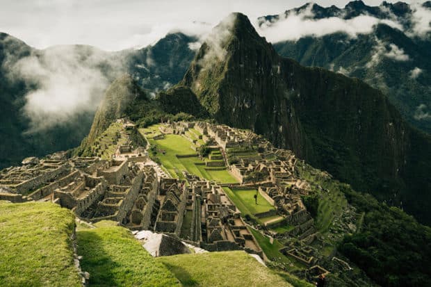 Views over Machu Picchu, Peru.